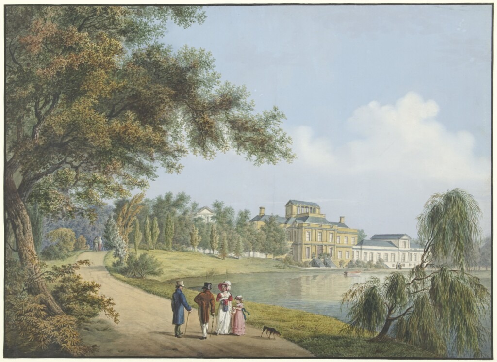 Soestdijk 1 Gezicht op paleis Soestdijk, Cornelis de Kruyff_Rijksm RP-T-1894-A-2975